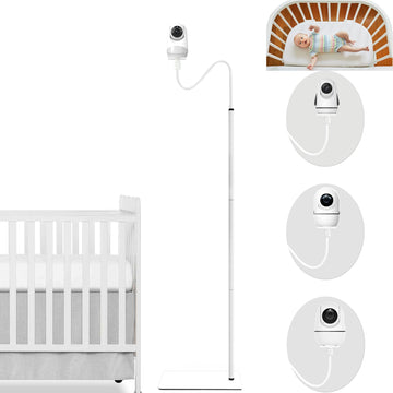Jamyok Baby Monitor Floor Stand Holder For Hellobaby Hb40/Hb6550/Hb6550 Pro/ Hb6339/Hb65/Hb66/Hb248/Hb6558,Blemil Bl9052-2,Juan