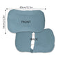 Hooyax Muslin Baby Lounger Cover Soft Organic Cotton Slipcover Fits Newborn Lounger For Baby Boys And Girls (Blue)