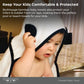 Bedvoyage Baby Hooded Towel, 8Pc Set With Baby Washcloths, Viscose Derived From Bamboo & Cotton, Toddler Bath Towel Gift Set, Ge