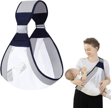 Mivira Adjustable Baby Sling Carrier Bag Newborn to Toddler, Ergonomic 3D Mesh Baby Carrier Bag for 0 to 3 Year Baby, Lightweigh