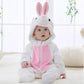 Qzerplay Unisex Unisex Baby Halloween Costumes Cartoon Outfit Homewear (110(For Ages 24-30Months), Bunny)