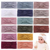Gebelle 16 PCS Soft Knot Headbands with Hair Bows Elastic Hairbands Head Wrap For Newborn Baby Girls Infant Toddlers Kids Access