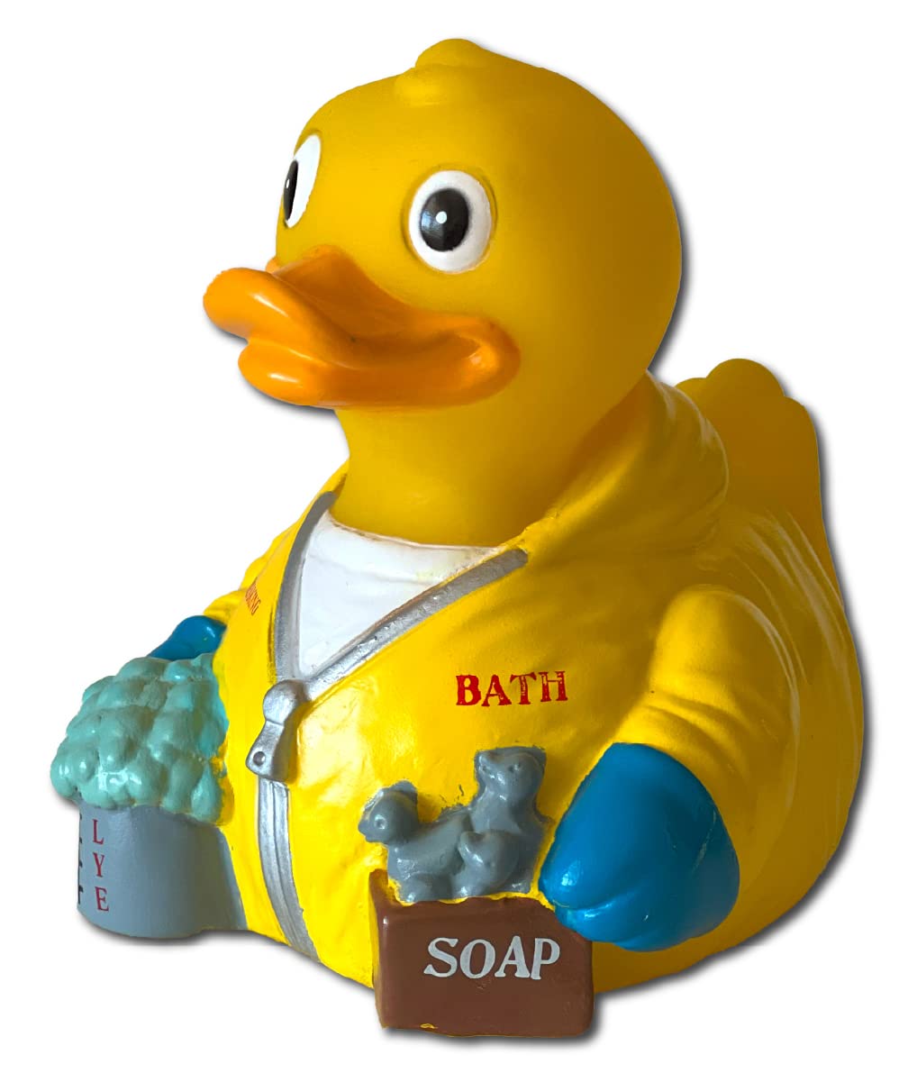 CelebriDucks - Breaking Bath - Floating Rubber Ducks - Collectible Bath Toy Gift for Kids & Adults of All Ages
