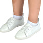 Jormatt 6 Pairs Toddler Little Girls Boys No Show Socks Thin Cotton Soft Anti Slip Low Cut Socks Breathable With Grips, White S