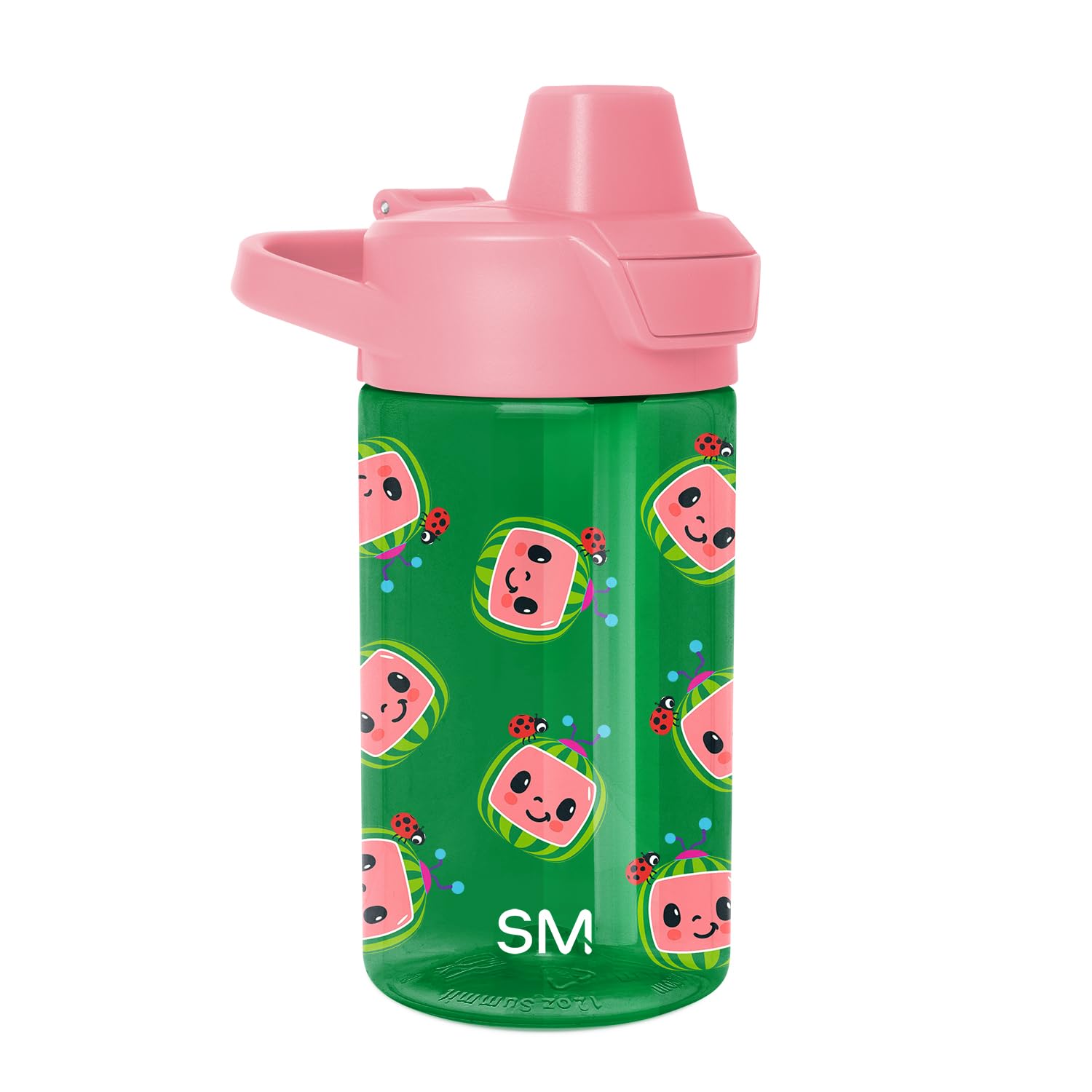 Simple Modern CoComelon Kids Tritan Plastic Summit Water Bottle | 12 oz BPA-Free Cup with Covered Leak Proof Straw Lid for Boys,
