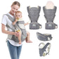 Snowie Soft 3 In 1 Baby Carrier For 0 To 3 Year Baby, Ergonomic Variable Baby Carrier With Detachable Hip Seat, Adjustable Strap