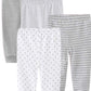 Kiddiezoom 4-Pack Newborn Pants Baby And Toddler Unisex Cotton Trousers Pants Grey Heather