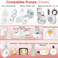 Nenesupply 17Mm Flange Insert Compatible With Elvie Flange Pump Parts Elvie Stride Flange Momcozy Medela Flange Spectra Willow R