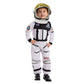 Spooktacular Creations Astronaut Costume With Helmet, Space Suit For Kids And Toddler With Movable Visor Helmet, Kids Astronaut
