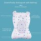 Baby Bath Cushion Pad Newborn Bathtub Mat Infant Bath Supporter Net Baby Bathtub Pillow Non-Slip Floating Bathing Tub Seat (Whit