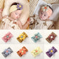 Autowrap 6 Pcs Baby Flower Headbands Baby Girls Nylon Headbands Soft Hairbands Hair Accessories For Newborn Infant Toddler Kids,