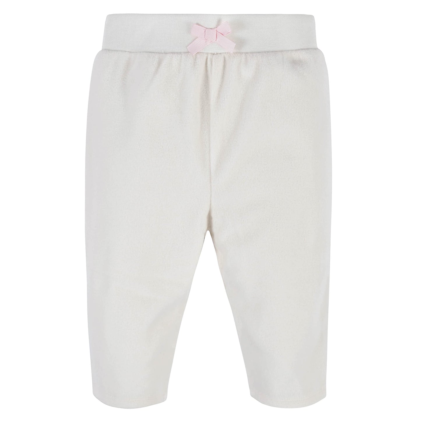 Gerber Baby Girls' 4-Pack Microfleece Pants, Floral, 0-3 Months
