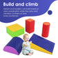 Paylesshere 5-Piece Set Climbing Toys Couch Kids Foam Blocks Baby Climbing Toys Soft And Safe Toddler Climbing Toys For Climbing