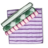 CRYSTALFRESH Super Soft Bath Towel for Babies ToddlerBaby Towel for Boys and Girls (Random Designs & Color) (25 x 25 CM) Pack o