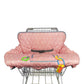 Shopping Cart Covers For Baby Girl, Cotton High Chair Cover, Toddler Grocery Cart Cushion, Infant Cart Cover For Babies Girl, Ma