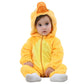 Michley Unisex Baby Winter Hooded Romper Flannel Panda Style Cosplay Clothes ,70Cm-(2-5Months),Duck