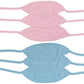 Tobeinstyle Babies' 6-Pack Comfortable Newborn Baby Belly Binder Umbilical Cord Band - Pink/Blue - One Size