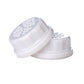 Lifefactory Flat Caps 2-Pack For 4-Ounce And 9-Ounce Bpa-Free Glass Baby Bottles, White