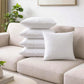 PrettyKrafts Cushion Filler Set of 5, 16x16 Inches | Soft & Fluffy Cushion Inserts | Fluffy Microfiber Cushion Filler for SofaL