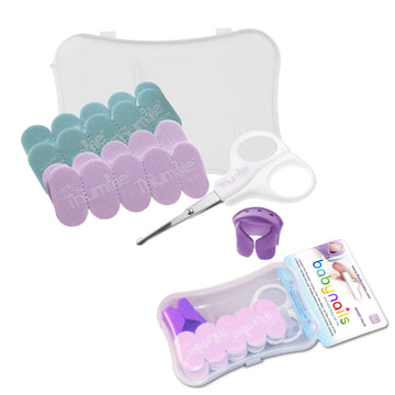 Baby Nails - The Wearable Baby Nail File I Mixed Pack With Scissors