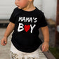 Toddler Boy Valentine'S Day T Shirt Cute Lover Boy Shirt Kids Funny Letter Print Valentine'S Day Shirts Tops (1-2T, Black2)