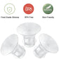 19Mm Flange Inserts Compatible With Momcozy S12 Pro/S9 Pro /M5/M9/Medela/Tsrete Wearable Breast Pump,Suitable Spectra S1/S2, Red