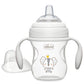 Chicco Transition Sippy Cup with Silicone Spout and Spill-Free Lid 7oz. | Calibration Markings | Removable Handles | Top-Rack Di