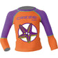 Cressi Pequeno Rash Guard Girl, Starfish, Xl (6T-7T)