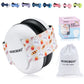 Worcbgio Infant Ear Protection Noise Cancelling Baby Ear Muffs, Toddler Hearing Protection With Adjustable Elastic Headband (Bea