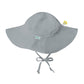 I Play. Baby Brim Sun Protection Hat, Gray, 0-6 Months