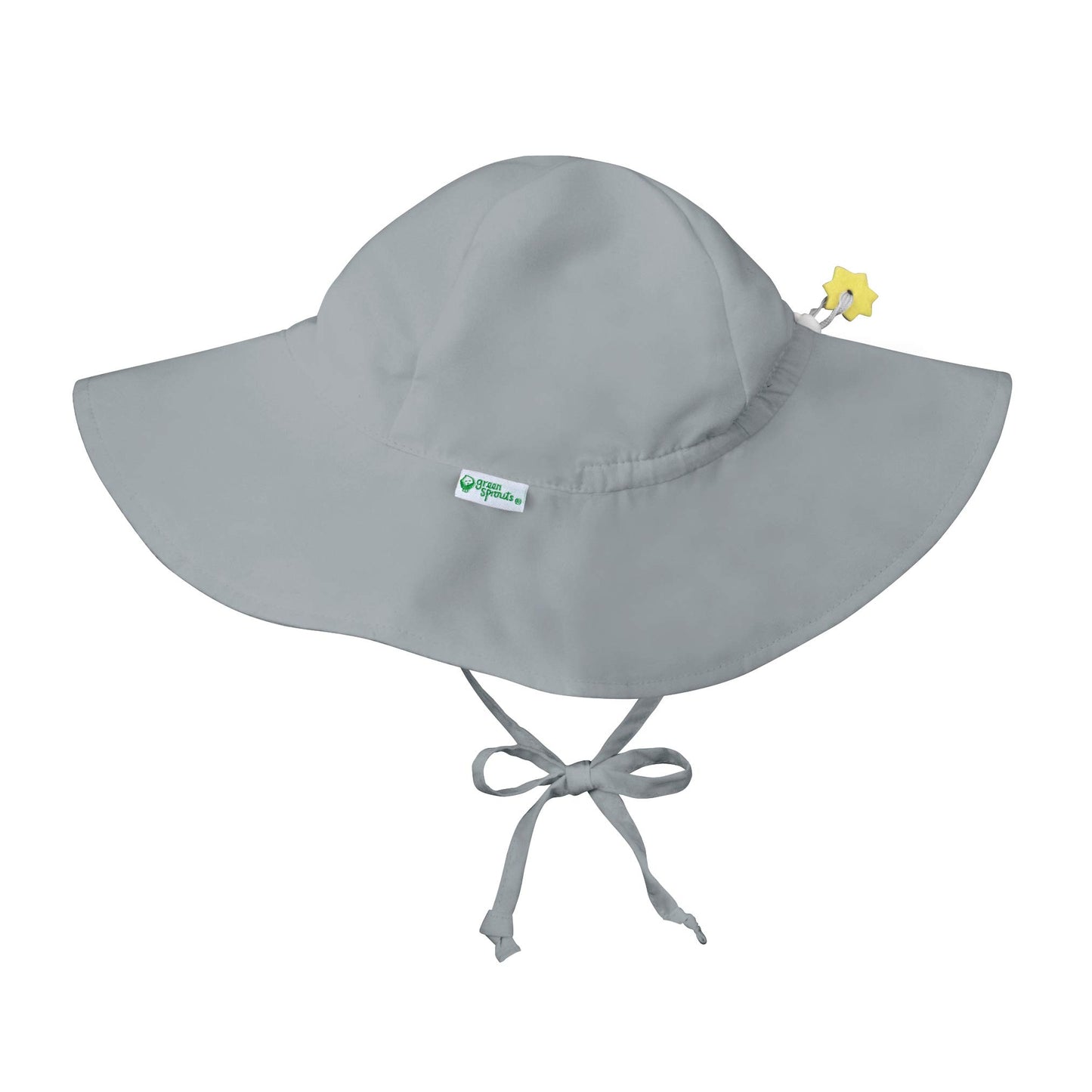 I Play. Toddler Brim Sun Protection Hat, Gray, 2T-4T