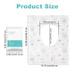 Krijuess 50 Packs Toddler Toilet Seat Covers Disposable, Disposable Toilet Seat Covers For Travel Waterproof Non-Woven, Travel E