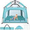 Bend River Portable Baby Playpen with Canopy, Infant Play Yard, Beach Tent, Mosquito Net for Indoor and Outdoor (Green)