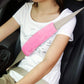 Suntrade Soft Faux Car Seat Belt Cover Pad,Car Safety Seat Belt Strap Shoulder Pad For Adults And Children,Suitable For Car Seat