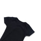 Romperinbox Unisex Solid Black Baby Bodysuit 0-24 Months (3-6 Months, Black)