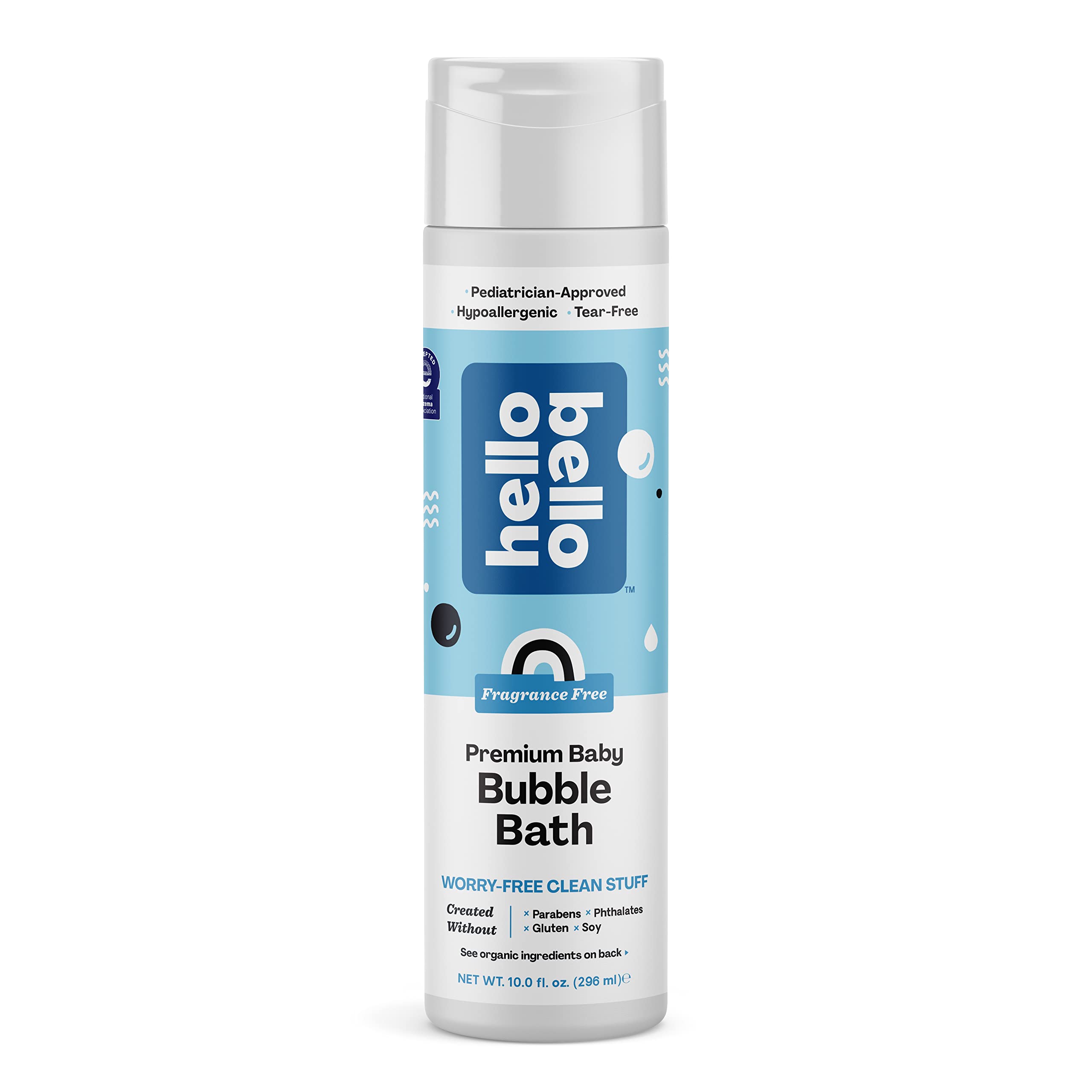 Hello Bello Bubble Bath - Gentle Hypoallergenic Tear-Free Formula For ...
