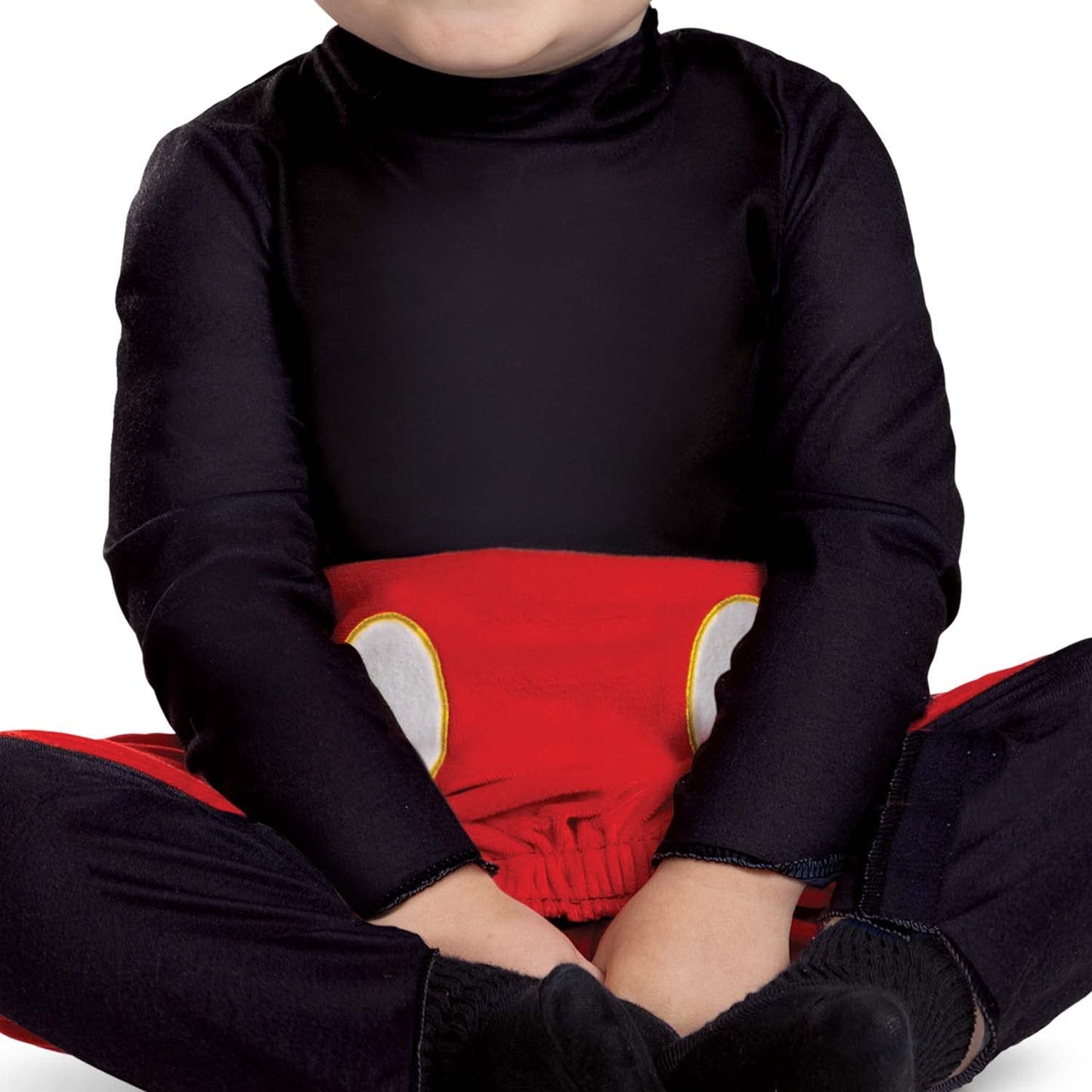 Disguise Unisex Baby Mickey Mouse Costume, Official Disney Mickey Mouse Onesie Ears, Size Infant And Toddler Costumes, As Shown,