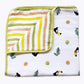 Masilo Bamboo Muslin Modern Newborn Baby Blanket, Pack of 1 Unisex  Toucan Yellow