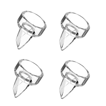 Pdfans 4Pcs Duckbill Valves Breast Pump Replacement Parts Compatible With Momcozy/Tsrete/Cppslee S9/S12 Wearable Breas Pump Acce