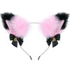 Cedar Bright Fox Cat Ears Anime Cosplay - Animal Wolf Headwear, Halloween Headband,Headpiece Costume Accessories With Bells (Pin