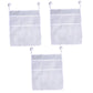 PRETYZOOM 3pcs Bathtub Mesh Net Storage Bags Bathroom Storage Organizer Toy Shower Organizer Net