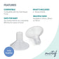 Motif Medical, Twist Lactation Breast Shields, Compatible With Motif Twist Breast Pump, Maternity, Breast Pumping Accessories -