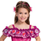 Lucky Costume Spirit Untamed Deluxe Movie Outfit For Girls, Official Kids Size Spirit Costume, Size Extra Small (3T-4T) Multicol