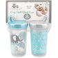 Cribmates 10Oz Spill Proof Cups 2-Pack, Blue Elephants