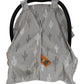Dear Baby Gear - Baby Car Seat Canopy - Infant Car Seats Covers - Carseat Canopies For Boys And Girls - Toddler Carseat Cover Wi