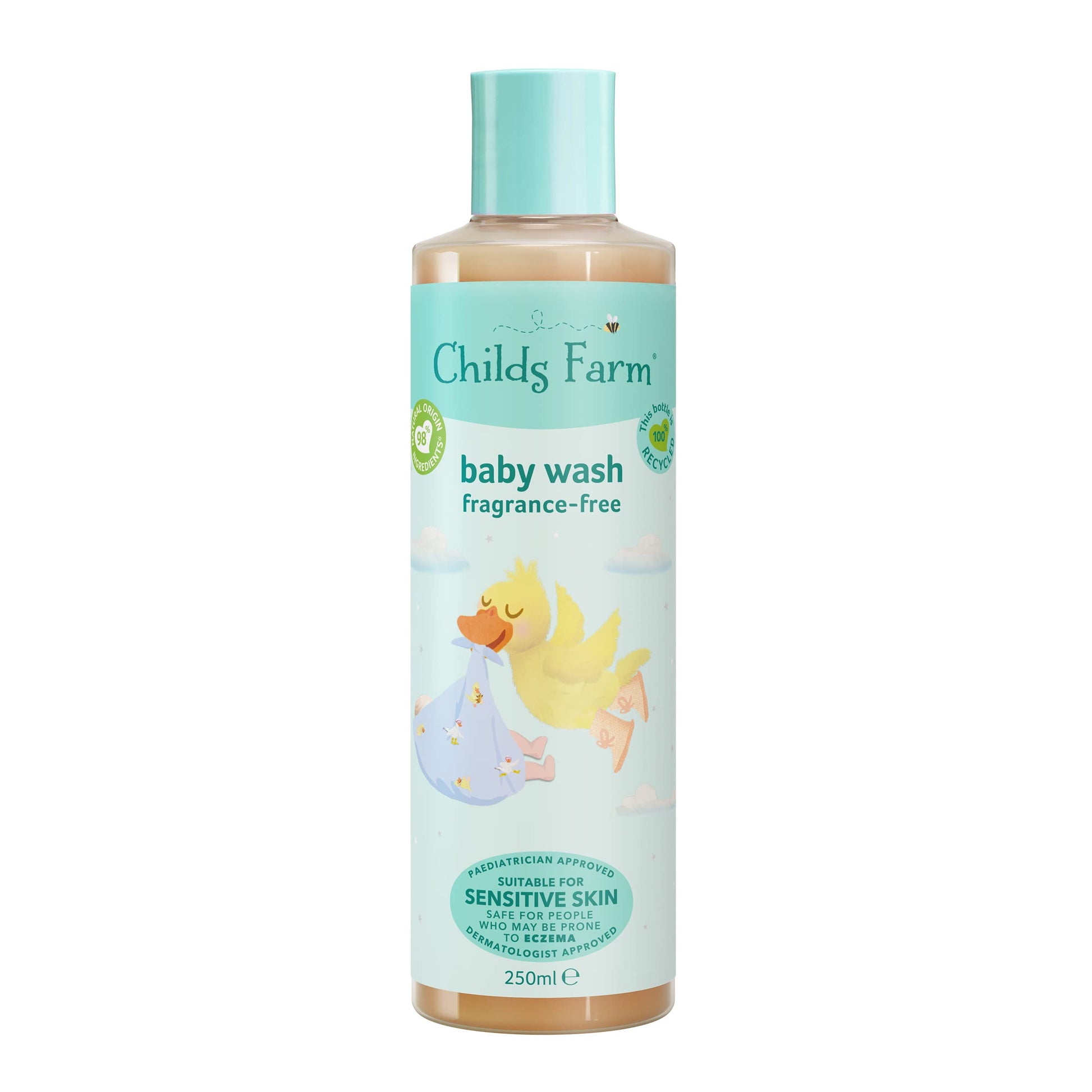 Childs Farm Baby Wash Unfragranced 250Ml
