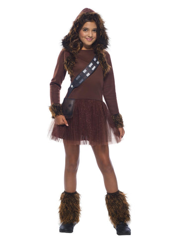 Rubies Girls Star Wars Classic Chewbacca Costume, Medium