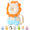 JunNeng Baby Head Protector Backpack, Toddler Walking Fall Head Protection, Yellow Lion