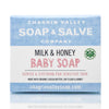 Chagrin Valley Soap & Salve Natural Organic Baby Soap - Unscented, Mild & Moisturizing Goat Milk & Honey Soap For Babies, Childr