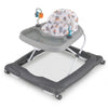 BABY JOY Baby Walker, Foldable Activity Walker with Adjustable Height, Large Tray & Removable Toys, Baby Walker with Wheels for 
